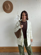 Load image into Gallery viewer, Norma's Crisp Pumpkin Cardigan's - Backwards Boutique