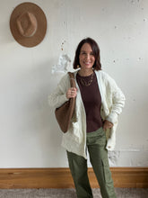 Load image into Gallery viewer, Norma's Crisp Pumpkin Cardigan's - Backwards Boutique