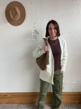 Load image into Gallery viewer, Norma's Crisp Pumpkin Cardigan's - Backwards Boutique