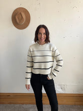 Load image into Gallery viewer, Z Supply Milan Stripe Sweater - Backwards Boutique
