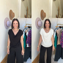 Load image into Gallery viewer, Liverpool Cowl Neck - Backwards Boutique