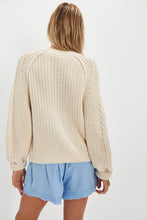 Load image into Gallery viewer, We The Free People Frankie Cable Knit Sweater - Backwards Boutique