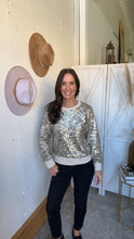 Load image into Gallery viewer, Sarah’s Sequins Top - Backwards Boutique 