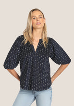 Load image into Gallery viewer, Dylan Mini Cord Blouse - Backwards Boutique