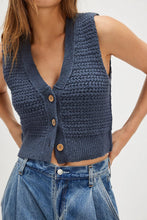 Load image into Gallery viewer, We the Free People Ava Vest - Backwards Boutique
