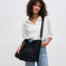 Load image into Gallery viewer, Sky's The Limit - Medium Woven Neoprene Tote - Backwards Boutique