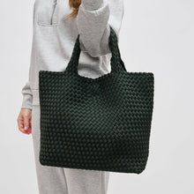Load image into Gallery viewer, Sky's The Limit - Medium Woven Neoprene Tote - Backwards Boutique
