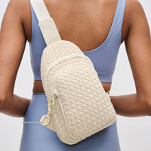 Load image into Gallery viewer, Beyond The Horizon - Woven Neoprene Sling Backpack - Backwards Boutique
