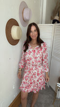 Load image into Gallery viewer, Crystal’s Floral Print Dress - Backwards Boutique 