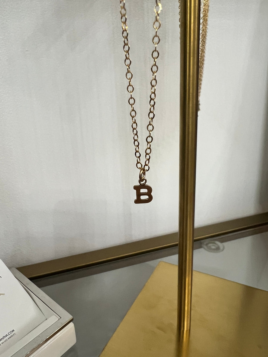 Agapantha Initial Necklaces | Backwards Boutique