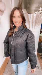 Z Supply On The Move Quilted Jacket - Backwards Boutique 