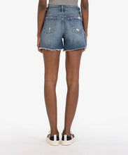 Load image into Gallery viewer, Kut From The Kloth 4” Jane High Rise Long Denim Medium Wash Short - Backwards Boutique