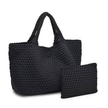 Load image into Gallery viewer, Sky&#39;s The Limit - Large Woven Neoprene Tote