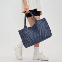 Load image into Gallery viewer, Sky&#39;s The Limit - Large Woven Neoprene Tote