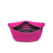 Load image into Gallery viewer, Woven Neoprene Crossbody Belt Bag - Backwards Boutique 