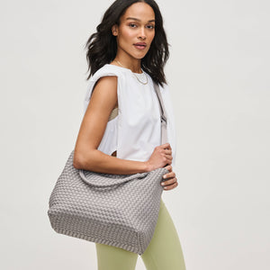 Sky's The Limit - Medium Woven Neoprene Tote