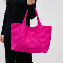 Load image into Gallery viewer, Sky&#39;s The Limit - Large Woven Neoprene Tote