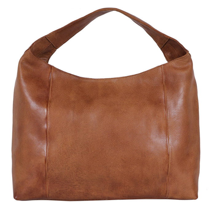 Petite Lindsey Handcrafted Leather Shoulder Bag - Backwards Boutique 