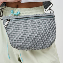 Load image into Gallery viewer, Woven Neoprene Crossbody Belt Bag