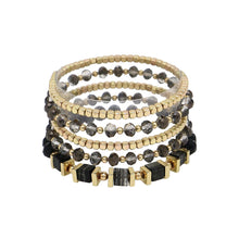Load image into Gallery viewer, Molly’s 5 Stretch Bracelets - Backwards Boutique 