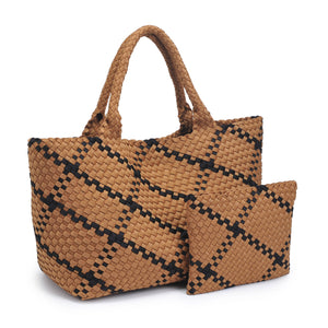 Sky's The Limit - Large Woven Neoprene Tote