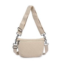 Load image into Gallery viewer, Woven Neoprene Crossbody Belt Bag