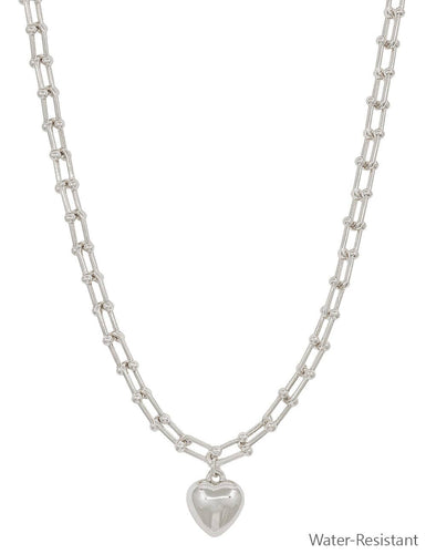 Samantha’s Sweet Heart Necklace - Backwards Boutique 