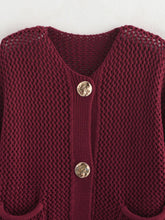 Load image into Gallery viewer, Monica’s Button Cardigan