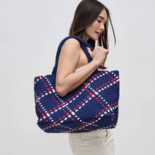 Load image into Gallery viewer, Sky&#39;s The Limit - Large Woven Neoprene Tote