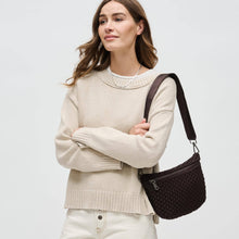 Load image into Gallery viewer, Woven Neoprene Crossbody Belt Bag - Backwards Boutique 
