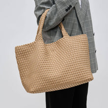 Load image into Gallery viewer, Sky&#39;s The Limit - Large Woven Neoprene Tote