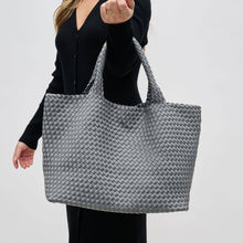 Load image into Gallery viewer, Sky&#39;s The Limit - Large Woven Neoprene Tote