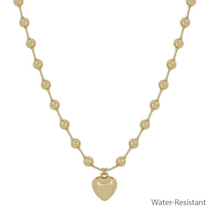 Samantha’s Sweet Heart Necklace - Backwards Boutique 