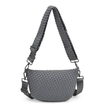 Load image into Gallery viewer, Woven Neoprene Crossbody Belt Bag