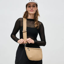 Load image into Gallery viewer, Woven Neoprene Crossbody Belt Bag