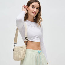 Load image into Gallery viewer, Woven Neoprene Crossbody Belt Bag - Backwards Boutique 