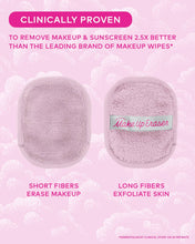 Load image into Gallery viewer, Silver Infused MakeUp Eraser 7-Day Set | Acne Prone Skin - Backwards Boutique 