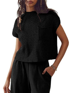 Krista’s Mock Neck Sweater Top