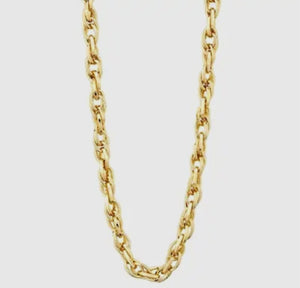 Stacey’s Interlocking Chain Necklace - Backwards Boutique 