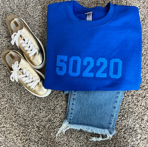 50220 Varsity Sweatshirt - Backwards Boutique 