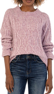 KUT From the Kloth Cable Knit Sweater - Backwards Boutique 