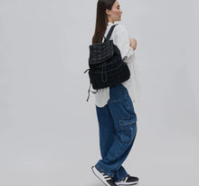 Load image into Gallery viewer, Vitality Quilted Backpack - Backwards Boutique 