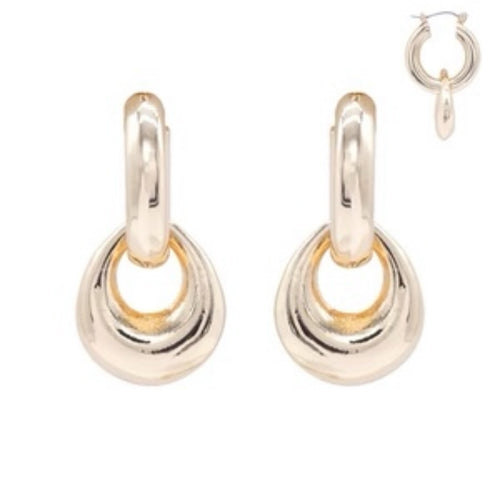 Kristen's Double Hoops