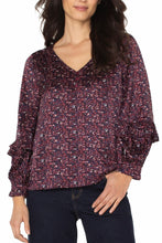 Load image into Gallery viewer, Liverpool Long Sleeve Blouse