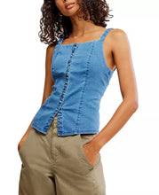 Load image into Gallery viewer, We The Free People A Moment In Time Denim Vest