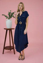 Load image into Gallery viewer, Trisha&#39;s Navy Dress