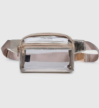 Load image into Gallery viewer, Christy’s Clear Belt Bag - Backwards Boutique 