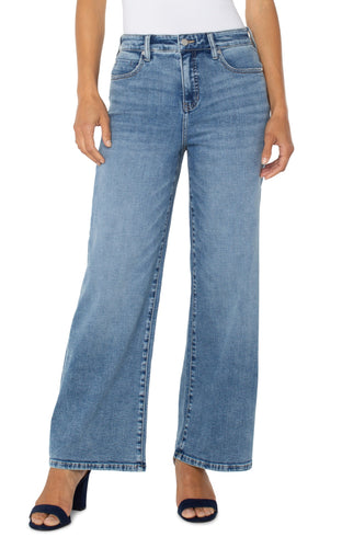 Liverpool Stride Wide Leg Jeans - Backwards Boutique 