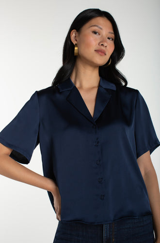 Liverpool Short Sleeve Button Up