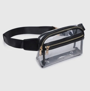 Christy’s Clear Belt Bag - Backwards Boutique 